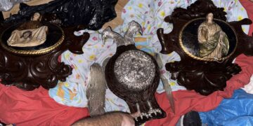 Recuperan los enseres robados de la Hermandad de las Tres Caídas de Jerez