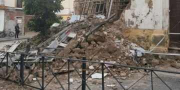 Las hermandades afectadas por el derrumbe de calle Zarza en Jerez optan por el recorrido alternativo