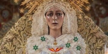 Retirada del culto en Sevilla la  Macarena para la primera fase de su restauración