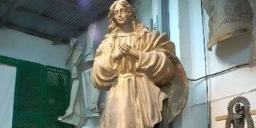 Luz verde a la ubicación final de la estatua de la Inmaculada en la plaza del Arroyo de Jerez