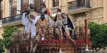 La Sagrada Mortaja de Jerez renueva con la banda de Albaida del Aljarafe