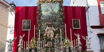 Procesión y actos en honor de la Divina Pastora de Cantillana