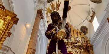 Rodríguez-Viciana, restaurador del Señor de la Vía Crucis de Jerez: «Es una obra de arte, pero transmite y conduce a la Fe»