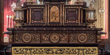 El nuevo paso de Cristo de la hermandad de los Estudiantes de Sevilla será expuesto en los salones de la casa de hermandad