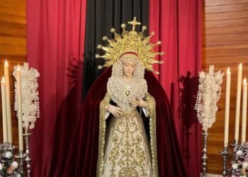 La hermandad de la Salvación de Jerez convoca un Rosario de la Aurora con la Virgen de las Bienaventuranzas