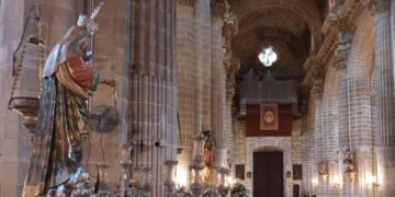 La Virgen del Rosario del colegio del Beaterio de Jerez saldrá en procesión el 10 de octubre