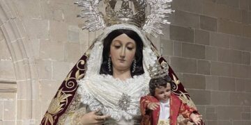 Madre de Dios del Rosario, patrona de capataces y costaleros de Jerez, sale en procesión el sábado