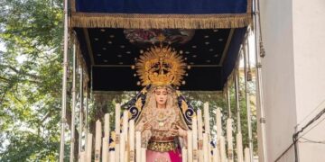 La Virgen de la Concepción saldrá en Rosario de la Aurora por las calle de Las Viñas en Jerez
