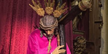 El Señor de la Vía Crucis regresa a Jerez tras ser restaurado por Ismael Rodríguez Viciana