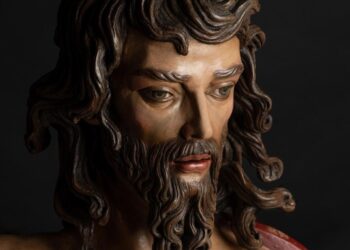 La nueva Imagen del Resucitado de Jerez  es bendecida en la Parroquia de San Dionisio