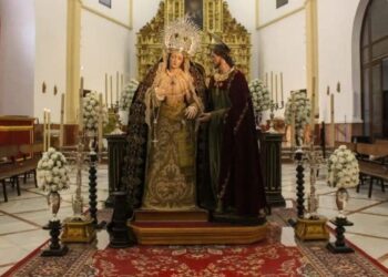 Una obra de David Payán ha ganado el concurso de carteles de Humildad y Paciencia de Jerez