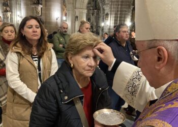 Celebración del Miércoles de Ceniza en la Santa Iglesia Catedral de Jerez