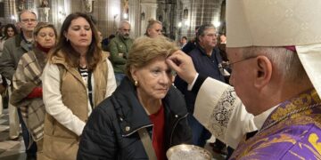 Celebración del Miércoles de Ceniza en la Santa Iglesia Catedral de Jerez