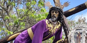 Finalmente las Tres Caídas de Jerez cogerá el Miércoles Santo por Tornería para incorporase a Carrera Oficial