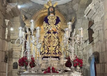 El Señor de la Sentencia presidirá el Vía Crucis de las Hermandades de Jerez sobre el paso de la Cruz de la calle la Fuente de Rociana